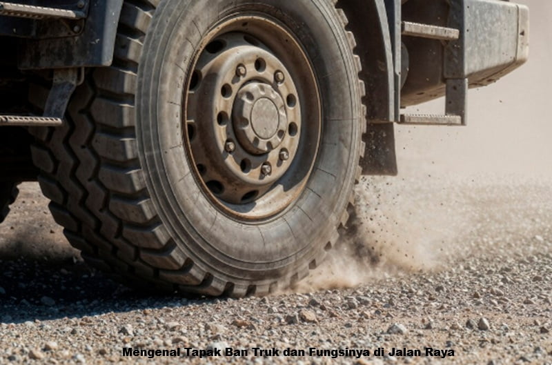 Mengenal Tapak Ban Truk dan Fungsinya di Jalan Raya
